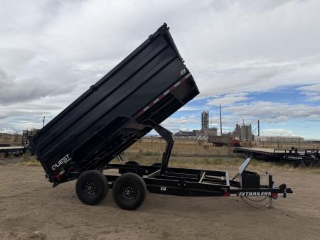 New 2027 PJ Trailer D7 7x14 Dump Trailer - 14K- 4' Sides