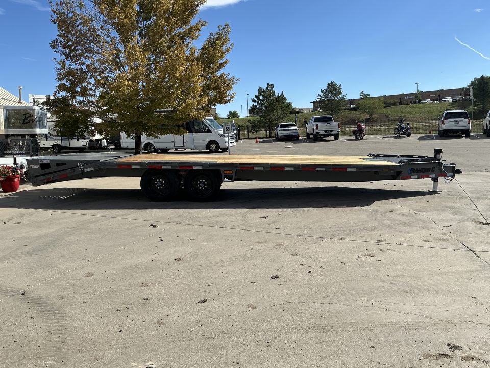 New 2027 DCRC DEC208 24X102 Flatbed Trailer