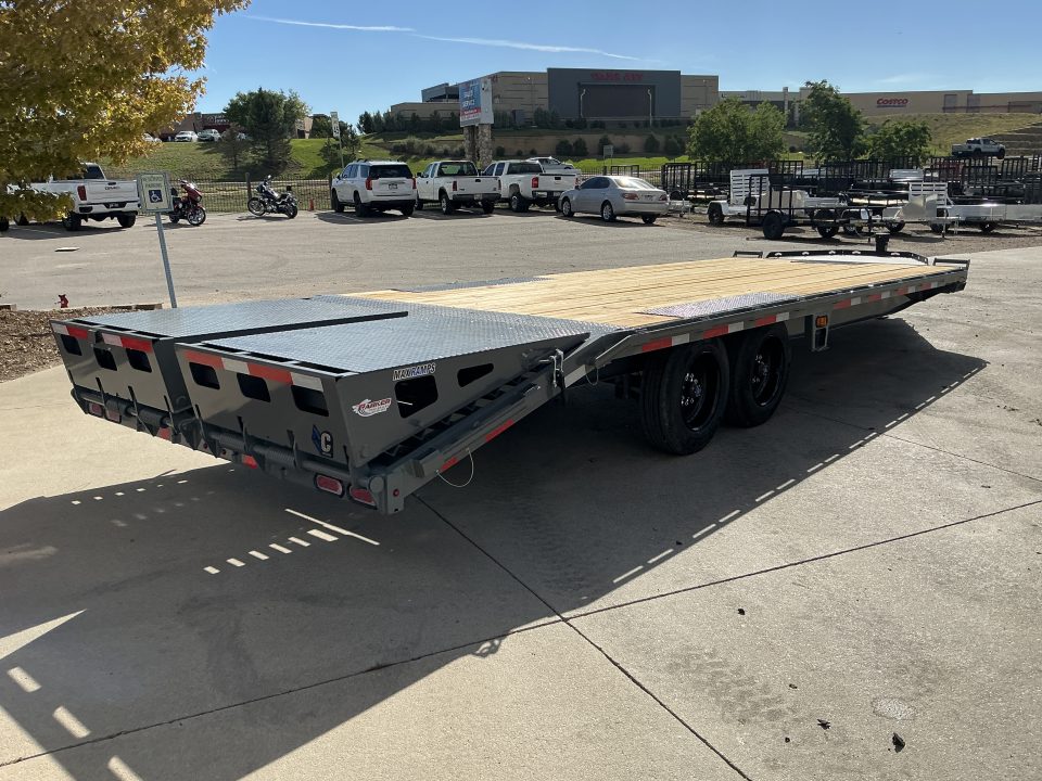 New 2027 DCRC DEC208 24X102 Flatbed Trailer