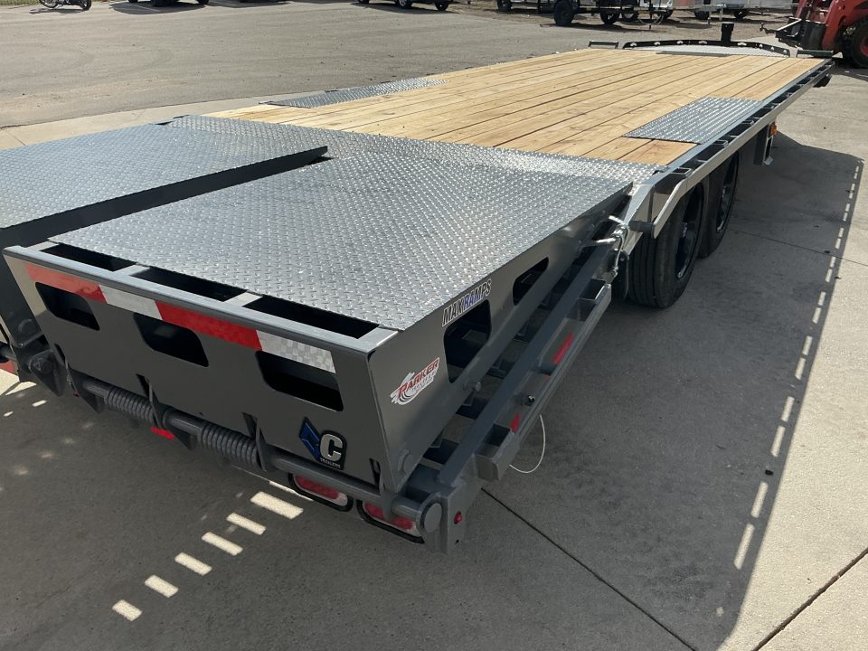New 2027 DCRC DEC208 24X102 Flatbed Trailer