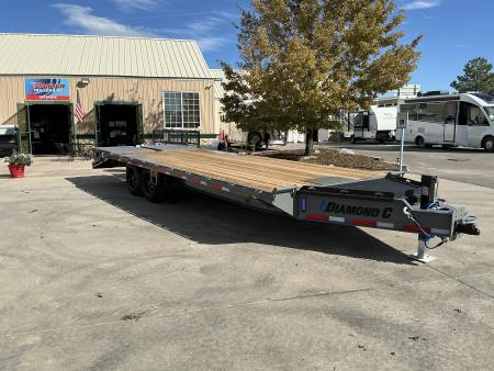New 2027 DCRC DEC208 24X102 Flatbed Trailer