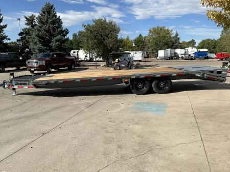 New 2027 DCRC DEC208 24X102 Flatbed Trailer