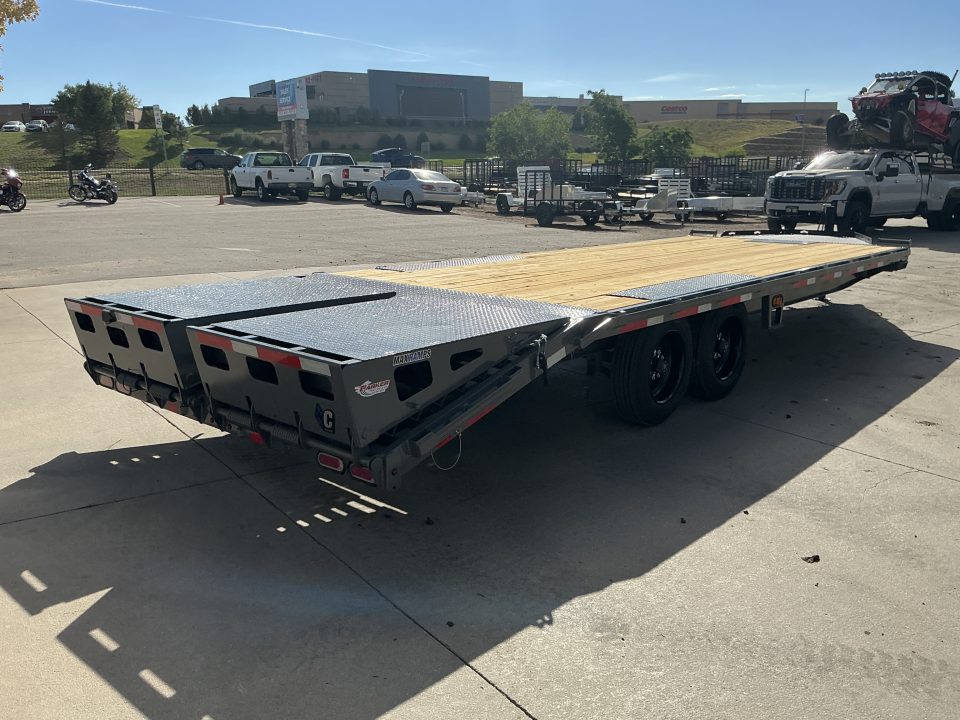 New 2027 DCRC DEC208 24X102 Flatbed Trailer