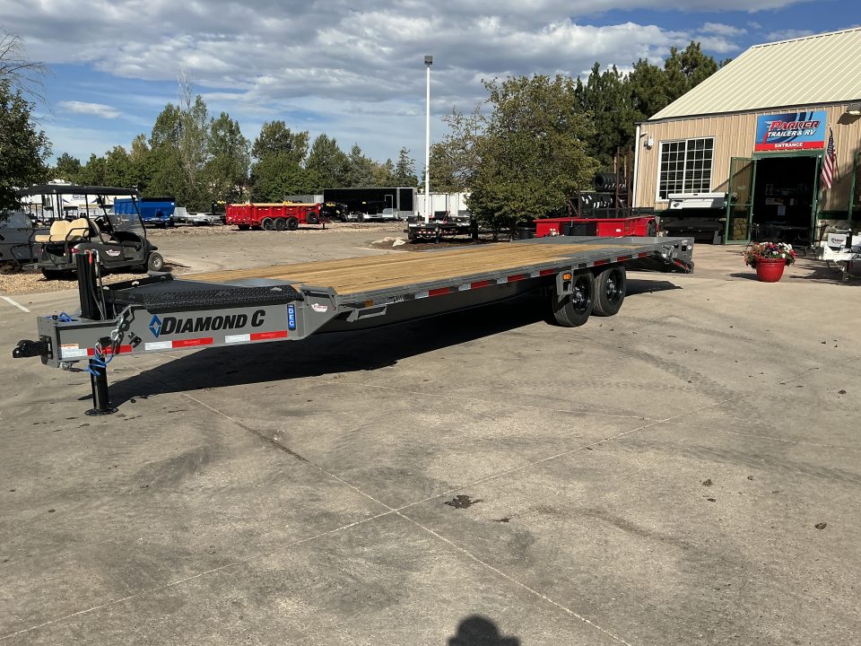 New 2027 DCRC DEC208 24X102 Flatbed Trailer