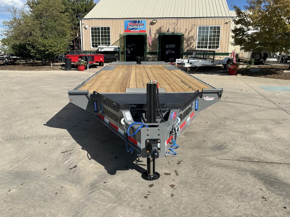 New 2027 DCRC DEC208 24X102 Flatbed Trailer