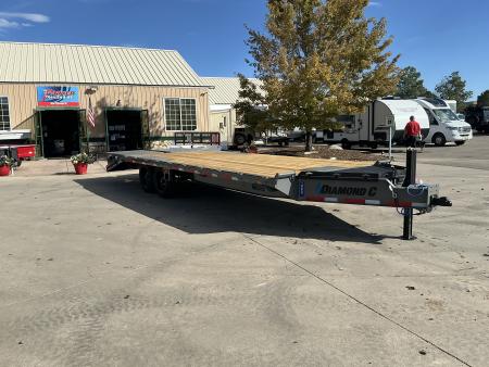 New 2027 DCRC DEC208 24X102 Flatbed Trailer