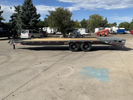 New 2027 DCRC DEC208 24X102 Flatbed Trailer