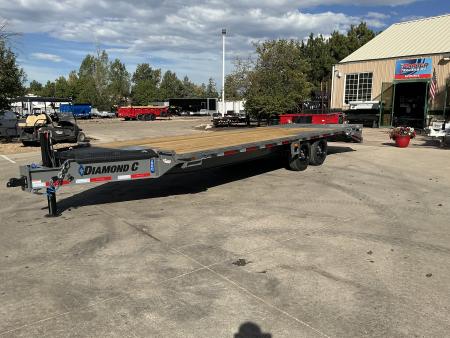 New 2027 DCRC DEC208 24X102 Flatbed Trailer