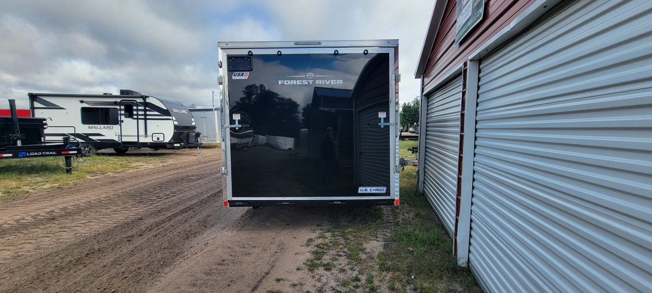 New 2027 US Cargo 8.5X18 7K BLACK Cargo / Enclosed Trailer
