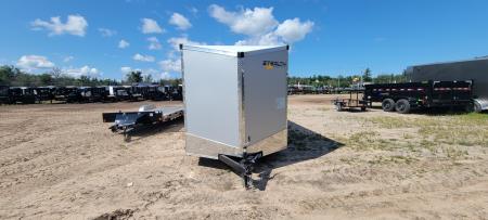 New 2026 Stealth Trailers 7x16 6'6  SILVER New Style W/Ramp Door Cargo / Enclosed Trailer