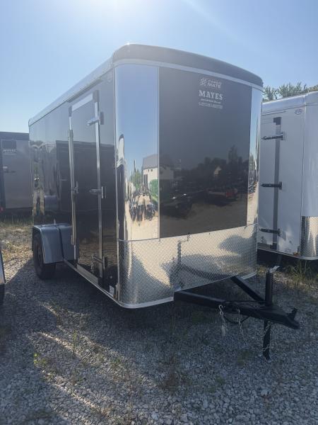 New 2027 CARGO MATE ENCLOSED EHW612SA-24 6X12 SA RAMP DOOR (GVW:2990) BLACK