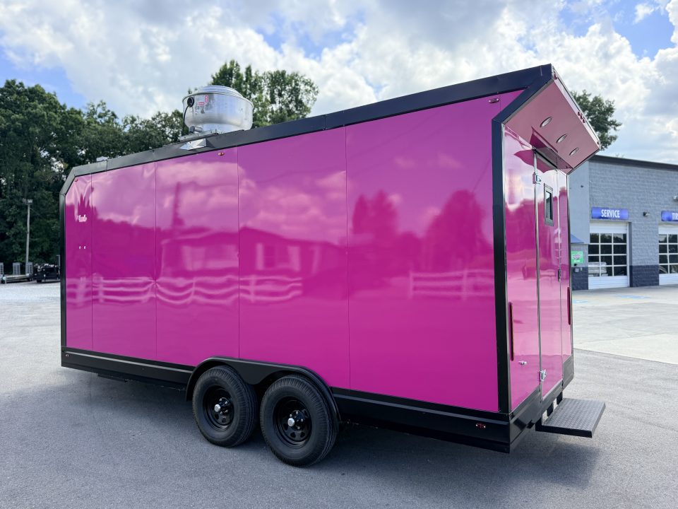 New 2026 8.5X18 TA CONCESSION TRAILER FULLY EQUIPED BLACKOUT Concession