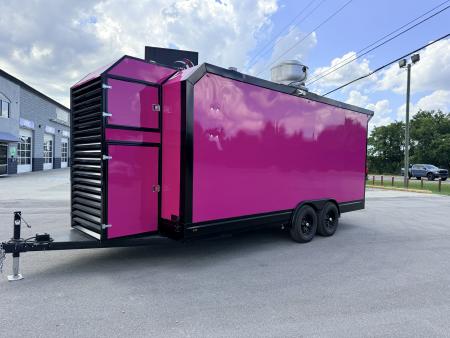 New 2026 8.5X18 TA CONCESSION TRAILER FULLY EQUIPED BLACKOUT Concession