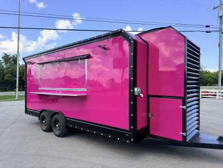 New 2026 8.5X18 TA CONCESSION TRAILER FULLY EQUIPED BLACKOUT Concession