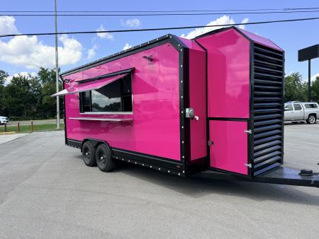 New 2026 8.5X18 TA CONCESSION TRAILER FULLY EQUIPED BLACKOUT Concession