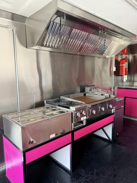 New 2026 8.5X18 TA CONCESSION TRAILER FULLY EQUIPED BLACKOUT Concession