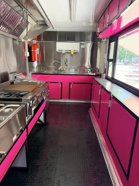 New 2026 8.5X18 TA CONCESSION TRAILER FULLY EQUIPED BLACKOUT Concession