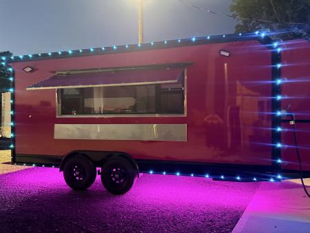 New 2026 8.5X18 TA CONCESSION TRAILER FULLY EQUIPED BLACKOUT Concession