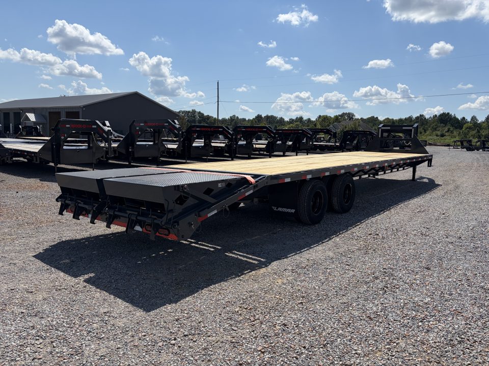 New 2027 Lamar Gooseneck Trailer | 102" x 36' | 20K GVWR