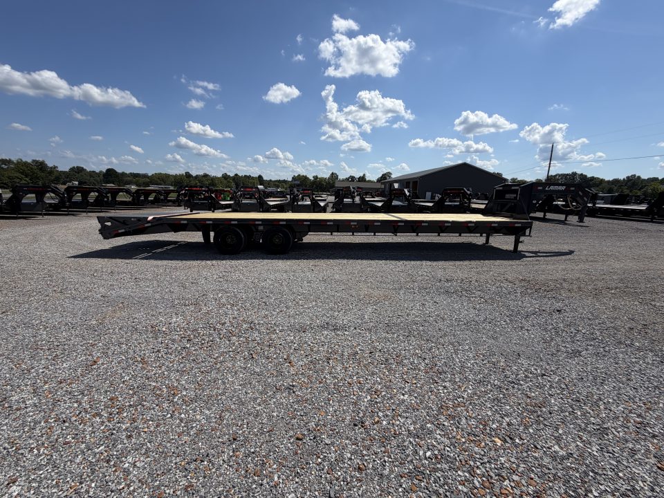 New 2027 Lamar Gooseneck Trailer | 102" x 36' | 20K GVWR