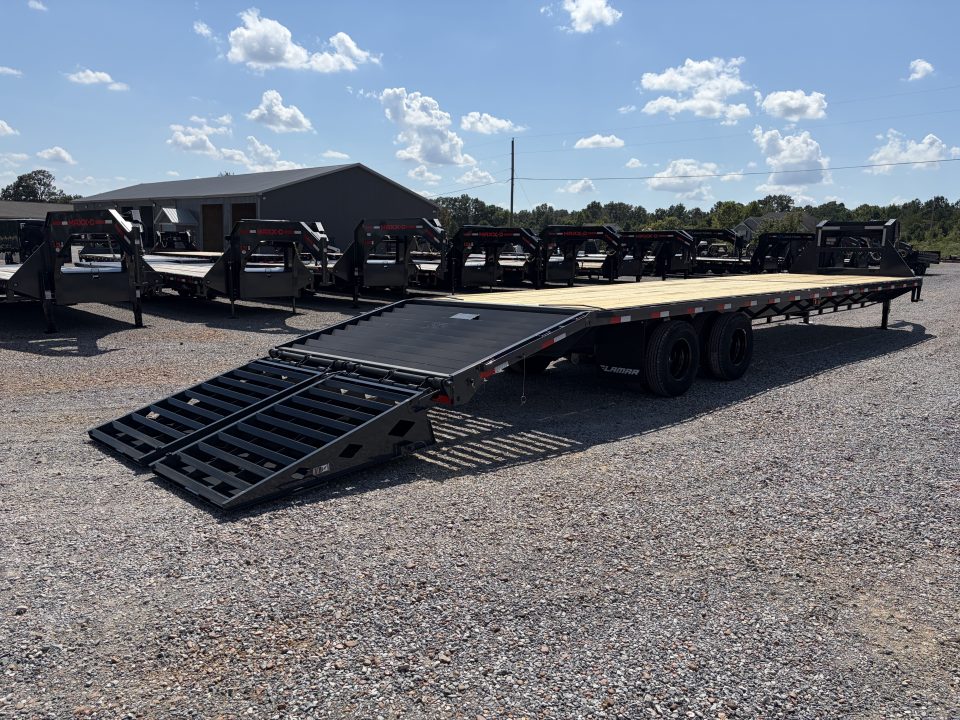 New 2027 Lamar Gooseneck Trailer | 102" x 36' | 20K GVWR