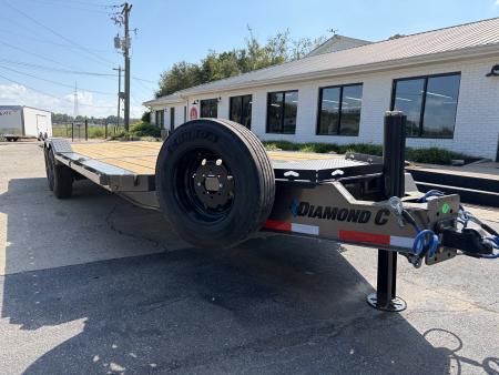New 2027 Diamond C 8.5x24 Equipment, 18' Tilt, Drive-Over Fenders HXD210