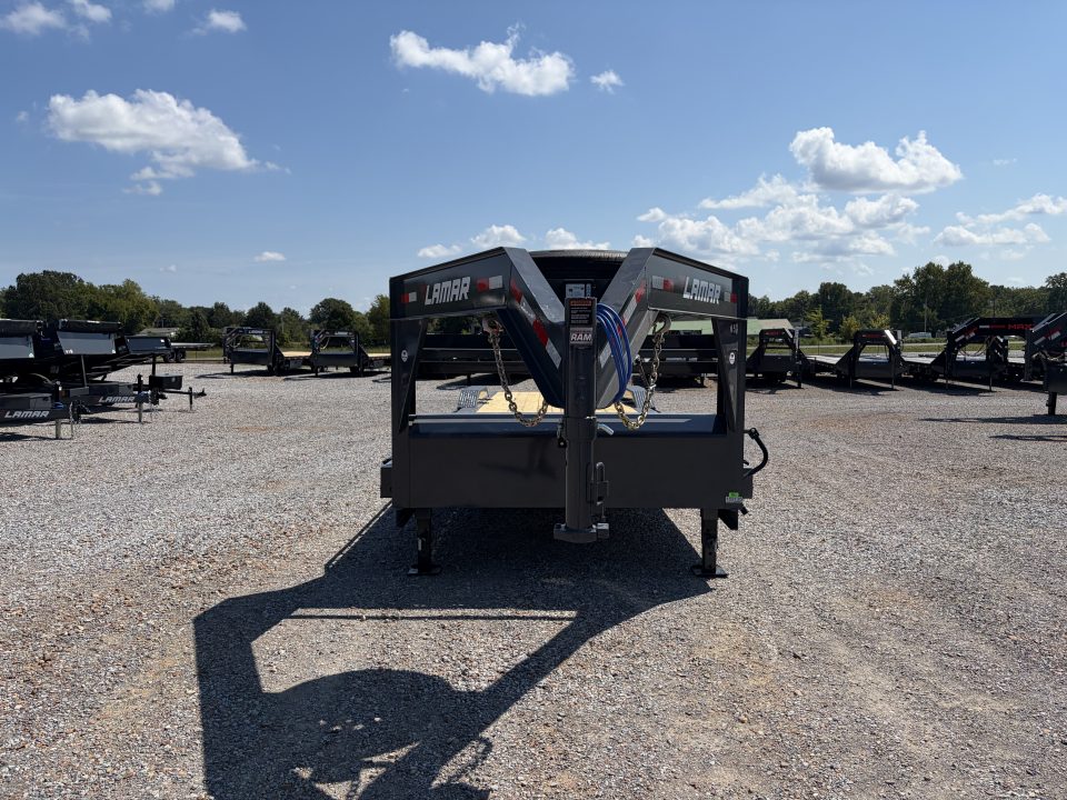 New 2027 Lamar 102" x 32' 14K GVWR Gooseneck Trailer