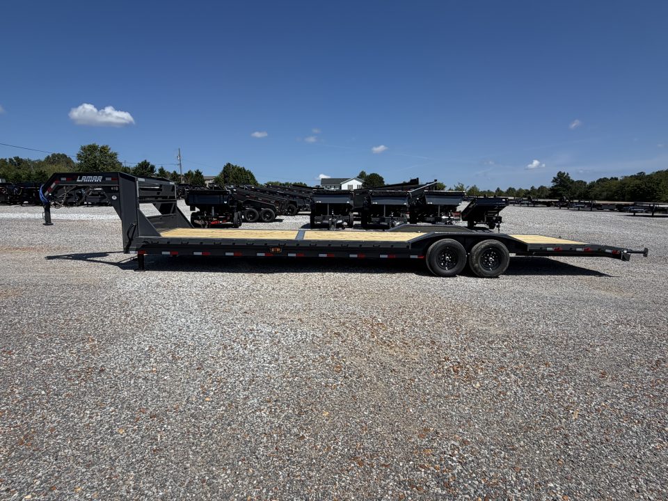 New 2027 Lamar 102" x 32' 14K GVWR Gooseneck Trailer