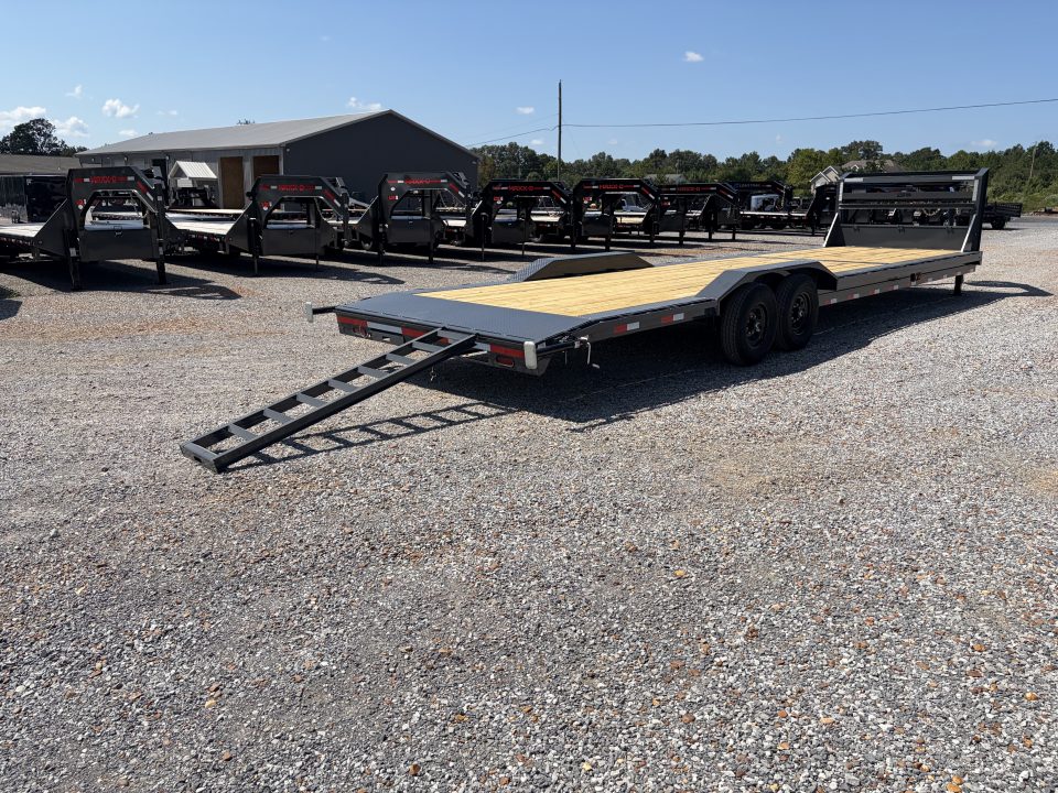 New 2027 Lamar 102" x 32' 14K GVWR Gooseneck Trailer