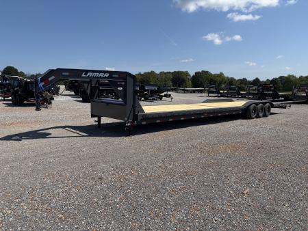 New 2027 Lamar 102" x 40' 21K GVWR Gooseneck Trailer