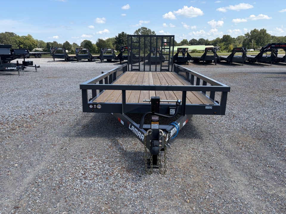 New 2027 Lamar 83" x 22' 14K GVWR Utility Trailer