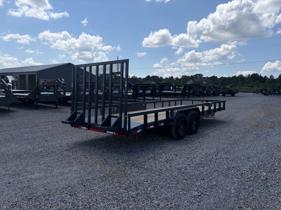 New 2027 Lamar 83" x 22' 14K GVWR Utility Trailer