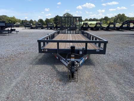 New 2027 Lamar 83" x 22' 14K GVWR Utility Trailer