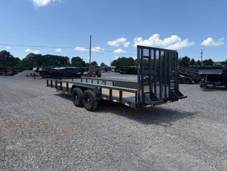 New 2027 Lamar 83" x 22' 14K GVWR Utility Trailer