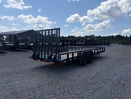 New 2027 Lamar 83" x 22' 14K GVWR Utility Trailer