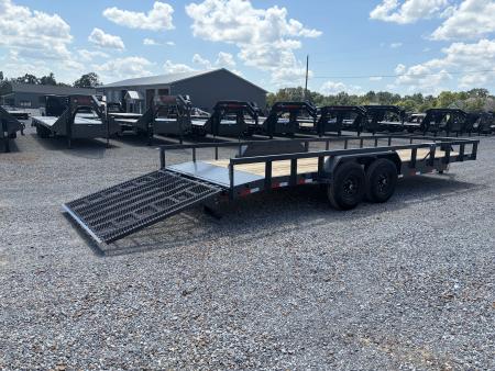 New 2027 Lamar 83" x 22' 14K GVWR Utility Trailer