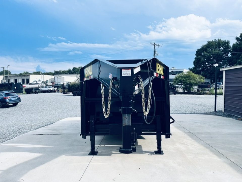 New 2027 Nexhaul 7X14 Gooseneck Dump Trailer 15K w/4ft Walls
