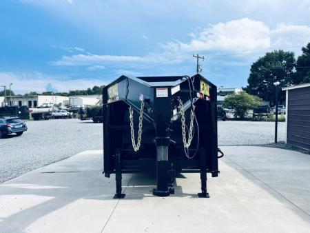 New 2027 Nexhaul 7X14 Gooseneck Dump Trailer 15K w/4ft Walls