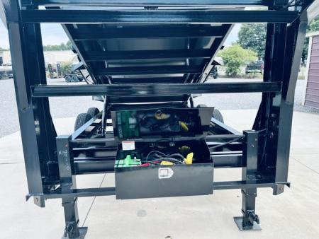 New 2027 Nexhaul 7X14 Gooseneck Dump Trailer 15K w/4ft Walls