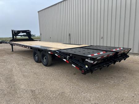 New 2027 PJ Trailers 30' Quest LQ Gooseneck Flatbed Trailer