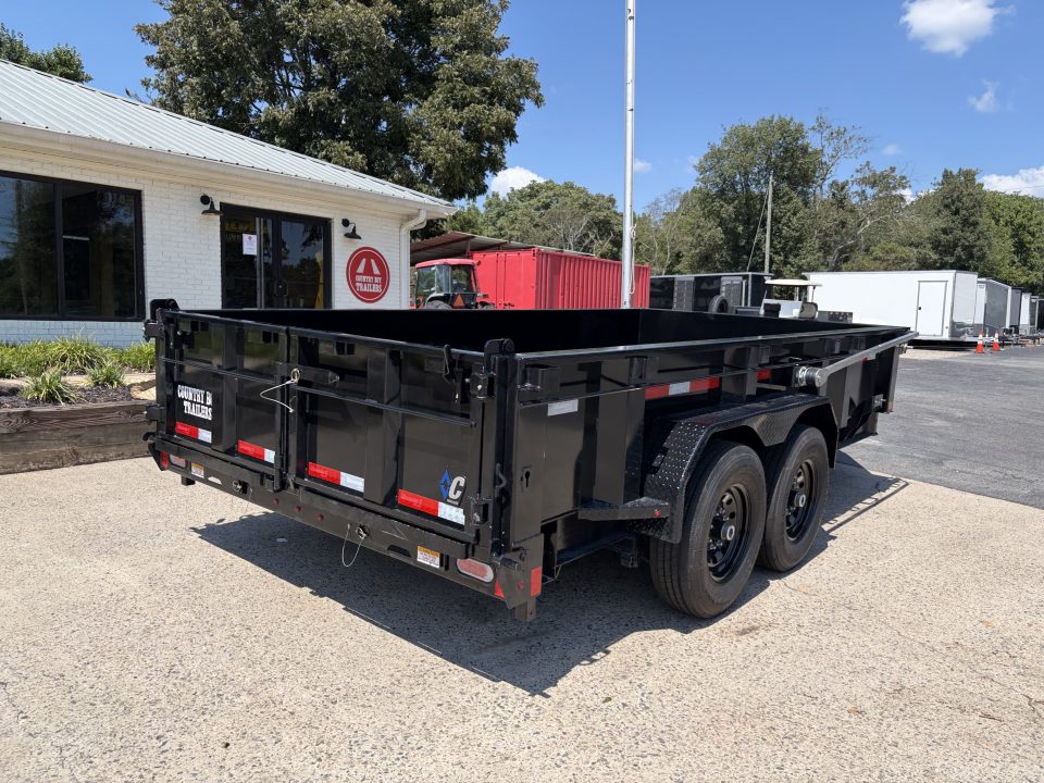 New 2027 Diamond C 82x14' Dump, 2' Sides, 3-Way Gate, Ramps LPT207