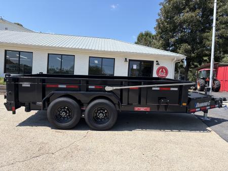 New 2027 Diamond C 82x14' Dump, 2' Sides, 3-Way Gate, Ramps LPT207