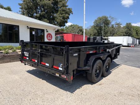 New 2027 Diamond C 82x12' Dump, 2' Sides, 3-Way Gate, Ramps LPT207