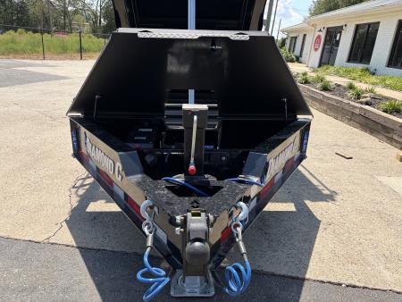 New 2027 Diamond C 82x12' Dump, 2' Sides, 3-Way Gate, Ramps LPT207