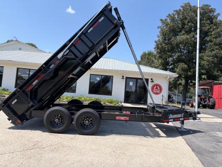 New 2027 Diamond C 82x12' Dump, 2' Sides, 3-Way Gate, Ramps LPT207