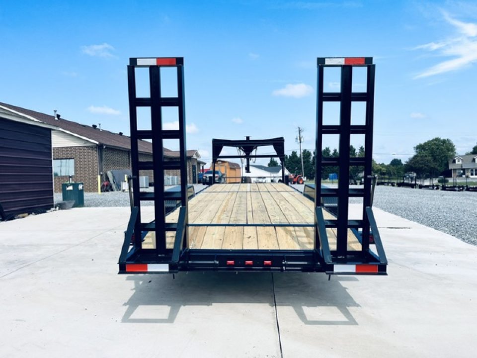 New 2026 Nolan 7X24 17K Gooseneck Low Deck Equipment Trailer