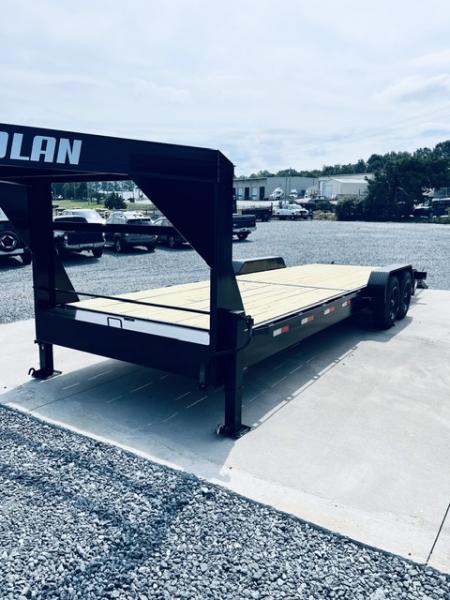 New 2026 Nolan 7X24 17K Gooseneck Low Deck Equipment Trailer
