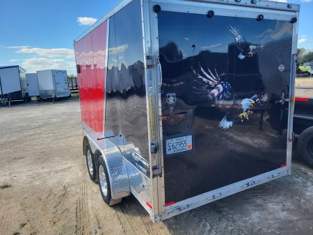 Used 2015 Stealth Trailers 7X12 Cargo / Enclosed Trailer