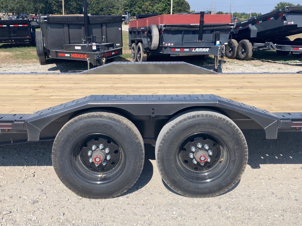 New 2027 Diamond C Trailers 102X24 TANDEM 23K TILT W/ 6' STATIONARY DECK, 18' TILT DECK W/ POWER OPTION, DRIVE OVER FENDERS & HYDROJACK Tilt Trailer
