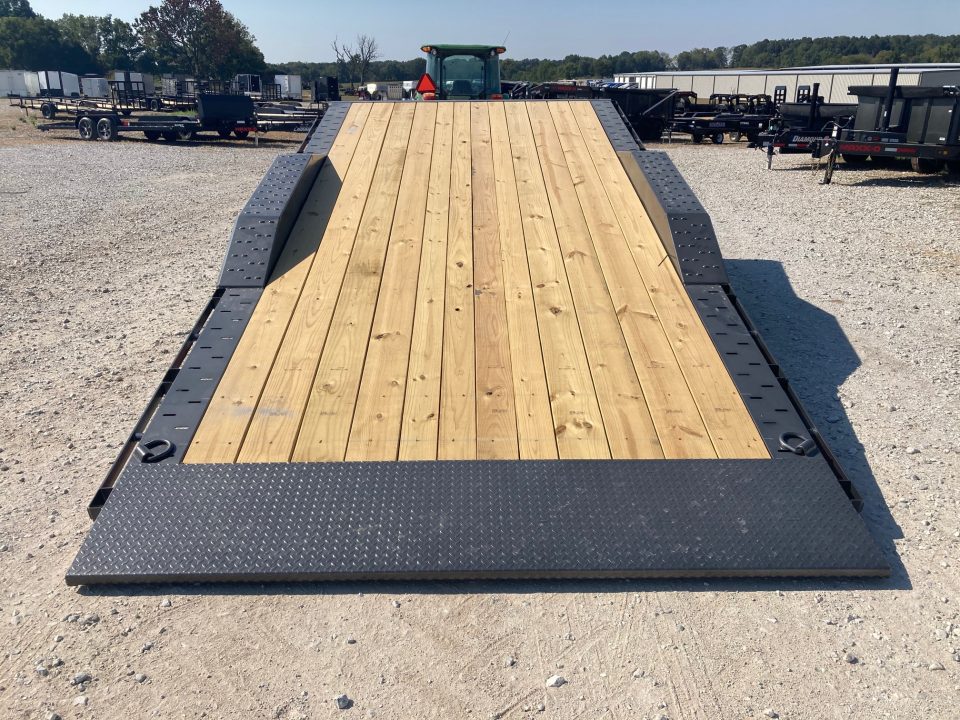 New 2027 Diamond C Trailers 102X24 TANDEM 23K TILT W/ 6' STATIONARY DECK, 18' TILT DECK W/ POWER OPTION, DRIVE OVER FENDERS & HYDROJACK Tilt Trailer